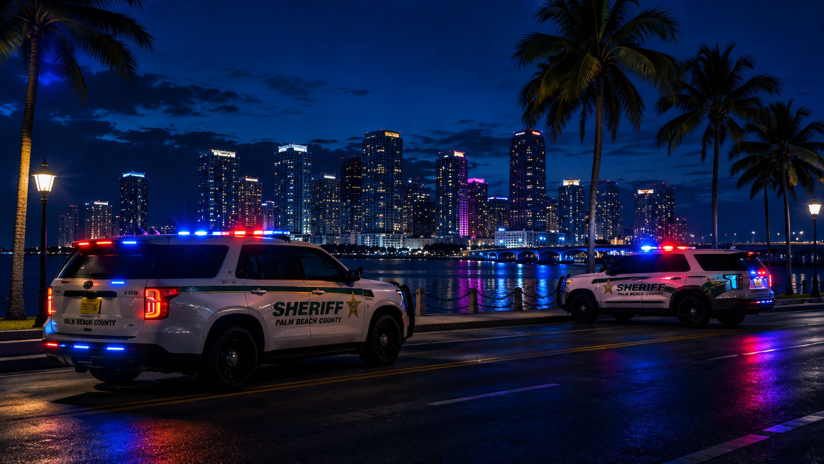 West Palm Beach area near Palm Beach County Jail